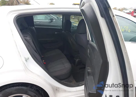 2013 Chevrolet Sonic Lt Manual from USA, damaged, VIN 1G1JD6SH7D4118570